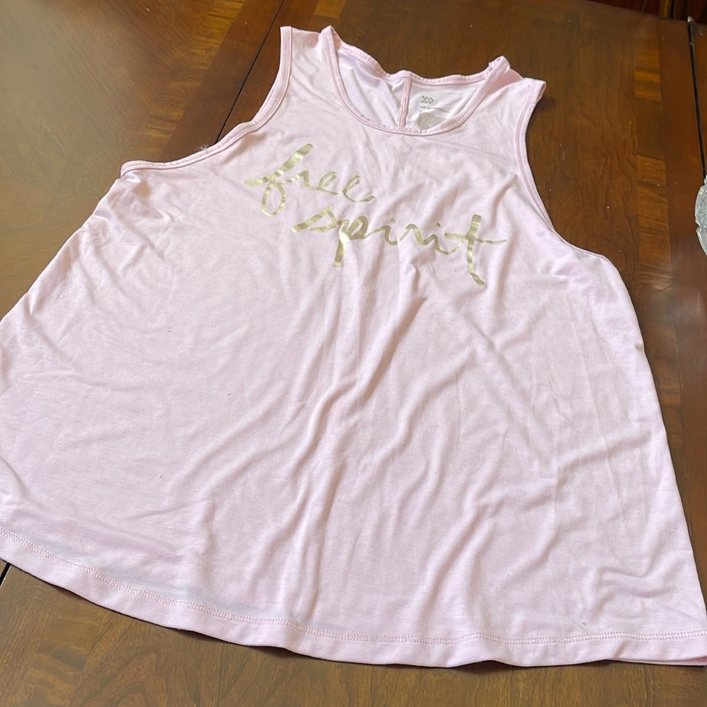 ALL IN MOTION pink Tank Top Women’s Free Spirit Sz S